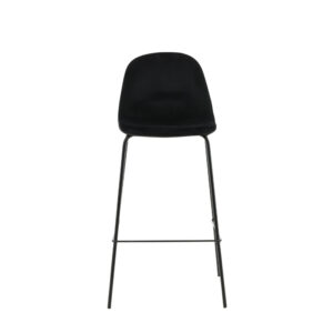 Polar – Chaise de bar – Noir – 43 x 105 x 42 cm