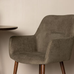 Tomorrow – Chaise de salle à manger – Marron – 64 x 87 x 58 cm