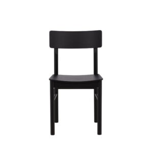 Montros – Chaise de salle à manger – Noir – 48 x 82 x 46 cm