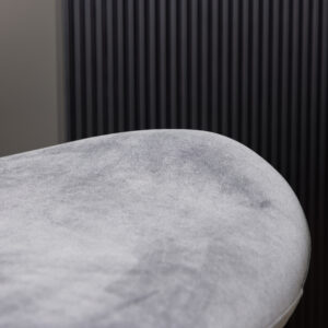 Lilja – Chaise de salle à manger – Noir, Gris – 54 x 80 x 46 cm