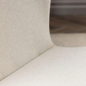 Lilja – Chaise de salle à manger – Beige, Naturel – 54 x 80 x 46 cm