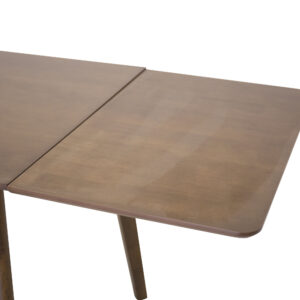 Walle – Table à manger rectangulaire – Noyer – 75 x 45 cm