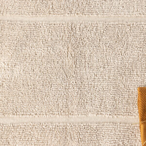 William – Tapis de bain – Beige – 80 x 50 cm