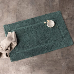 William – Tapis de bain – Vert – 80 x 50 cm