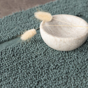 William – Tapis de bain – Vert – 90 x 60 cm