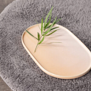 Valle – Tapis de bain – Gris foncé – ⌀60 cm
