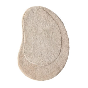 Elvis – Tapis de bain – Beige – 85 x 60 cm
