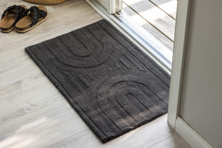 Nora – Paillasson – Anthracite – 80 x 50 cm