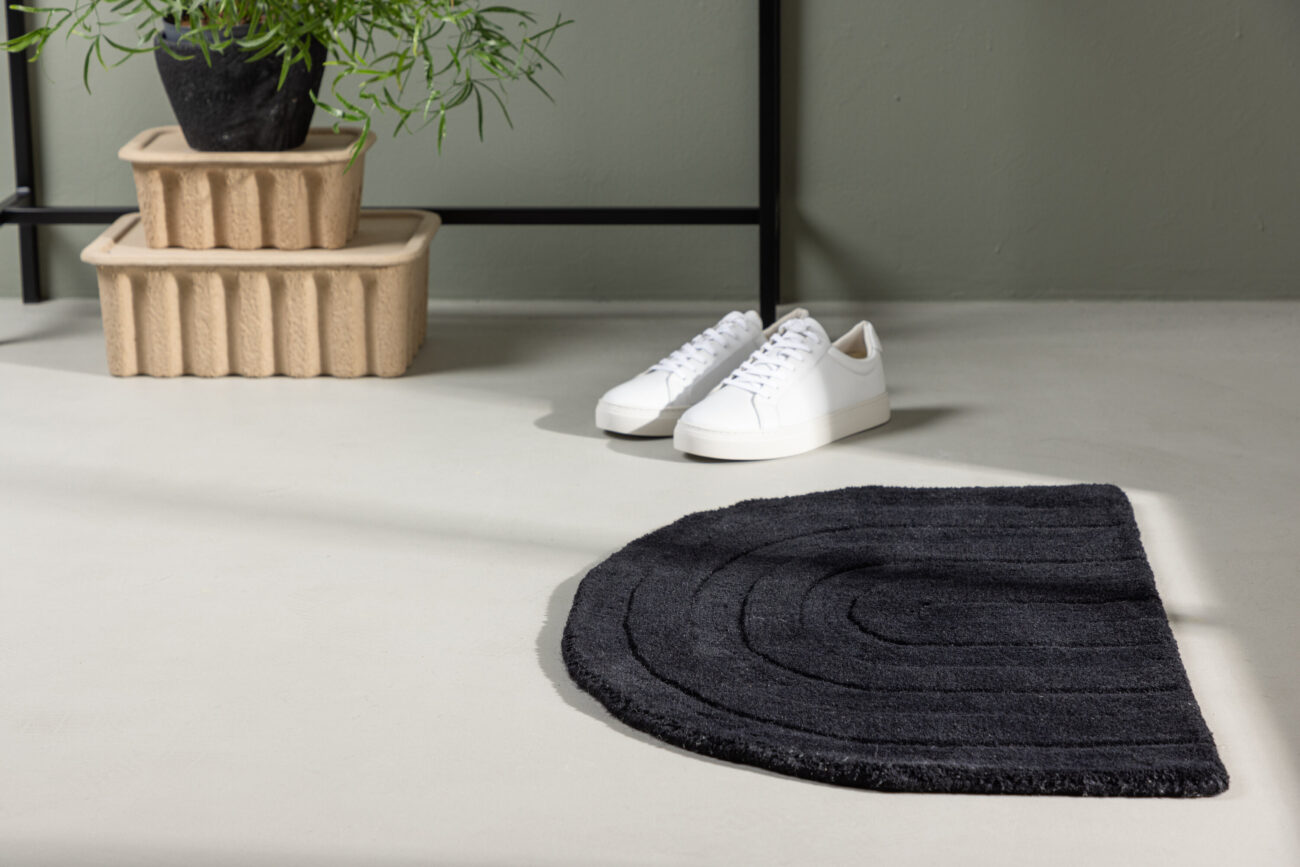 Nora – Paillasson – Noir – 80 x 50 cm