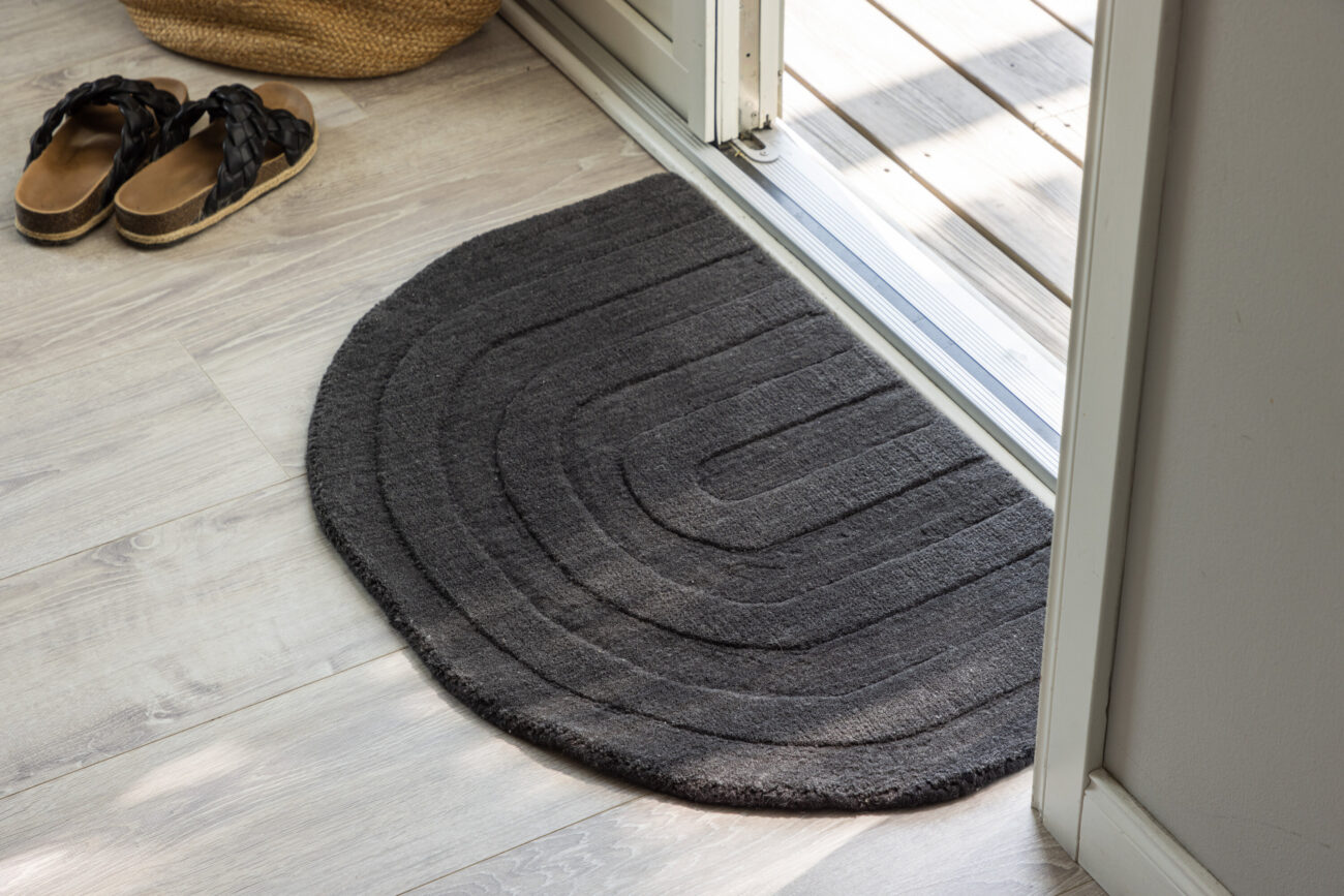 Nora – Paillasson – Anthracite – 80 x 50 cm