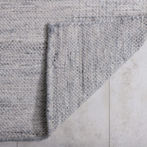 Devi – Tapis de salon – Argenté – 240 x 170 cm