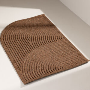 Valentino – Paillasson – Noir, Naturel – 90 x 60 cm