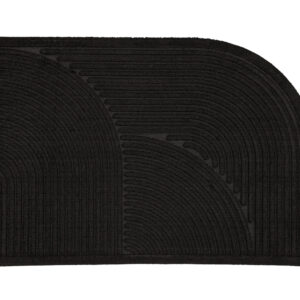 Valentino – Paillasson – Noir, Naturel – 90 x 60 cm