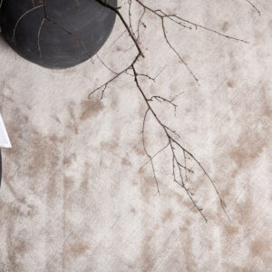 Indra – Tapis de salon – Beige – ⌀200 cm