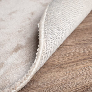 Indra – Tapis de salon – Beige – ⌀200 cm
