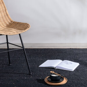 Kali – Tapis de salon – Noir – 240 x 170 cm