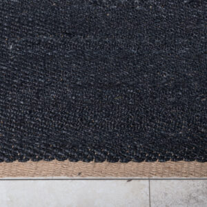 Kali – Tapis de salon – Noir – 240 x 170 cm