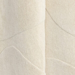 Enard – Tapis de salon – Blanc – 290 x 175 cm