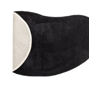 Enard – Tapis de salon – Noir – 290 x 175 cm
