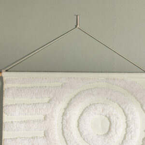 Nikita – Décoration murale – Blanc – 100 x 70 cm