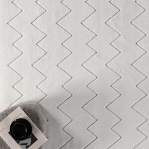 Fia – Tapis de salon – Blanc – 290 x 200 cm