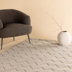 Fia – Tapis de salon – Marron – 290 x 200 cm
