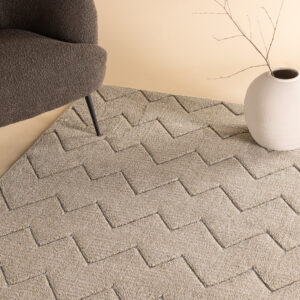 Fia – Tapis de salon – Marron – 230 x 160 cm
