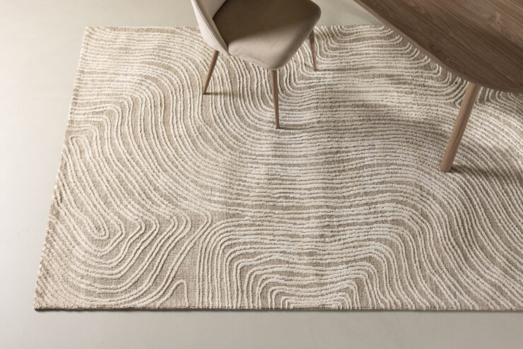Melle – Tapis de salon – Beige, Ivoire – 395 x 295 cm
