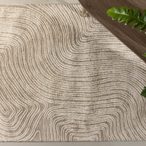 Melle – Tapis de salon – Beige, Ivoire – 395 x 295 cm