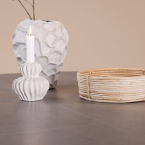Piazza – Table à manger ronde – Gris – ⌀120 cm