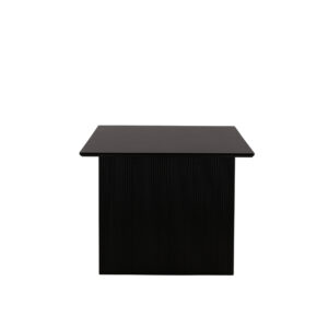 Vail – Table à manger rectangulaire – Noir – 200 x 100 cm