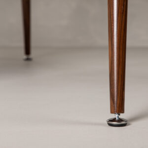Sanford – Table à manger ovale – Marron foncé – 180 x 90 cm