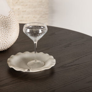 Olivia – Table à manger ronde – Moka – ⌀110 cm