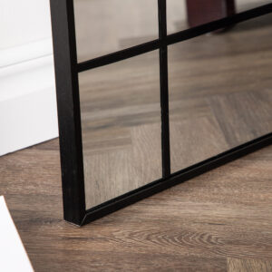 Lake – Grand miroir – Noir, Transparent – 3 x 193 x 67 cm