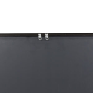 Lake – Grand miroir – Noir, Transparent – 3 x 180 x 90 cm