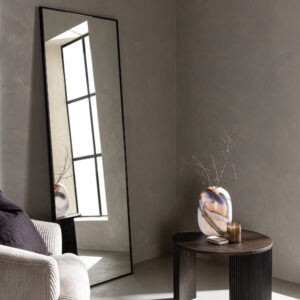Dalton – Grand miroir – Noir, Transparent – 3 x 193 x 67 cm