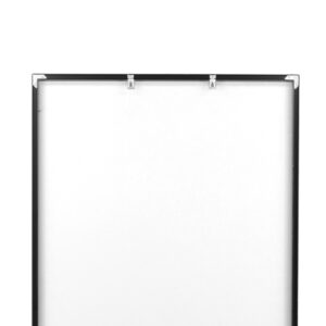 Dalton – Grand miroir – Noir, Transparent – 3 x 193 x 67 cm