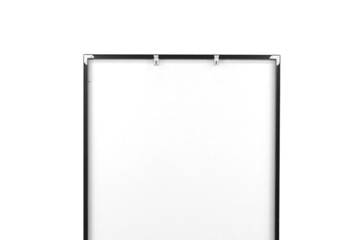 Dalton – Grand miroir – Noir, Transparent – 3 x 193 x 67 cm
