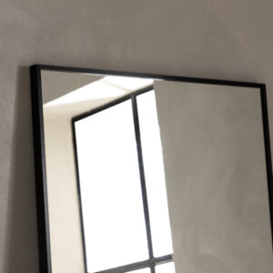 Dalton – Grand miroir – Noir, Transparent – 3 x 193 x 67 cm