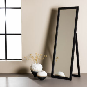 Sebring – Grand miroir – Noir – 39 x 170 x 55 cm
