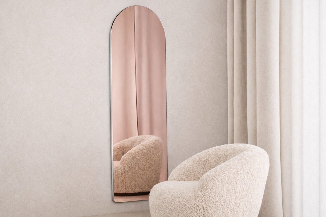 Sarasota – Grand miroir – Or rose