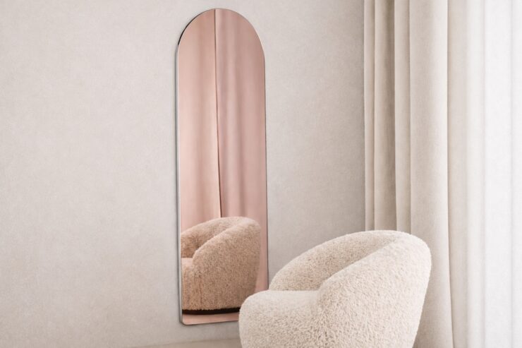 Sarasota – Grand miroir – Or rose