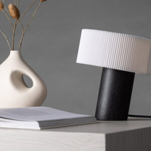 Branäs – Lampe à poser – Noir, Blanc – ⌀20 cm