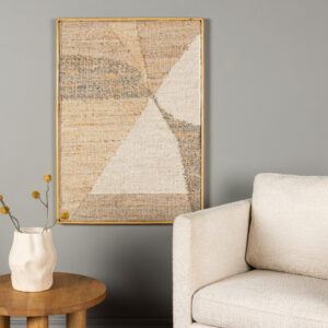 Patricia – Décoration murale – Beige – 100 x 70 cm