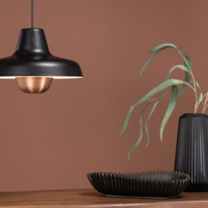 Högbyn – Suspension – Noir, Cuivré – 30 x 28 x 30 cm