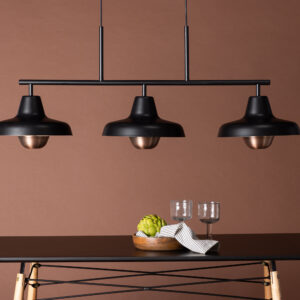 Stöten – Suspension – Noir, Cuivré – 30 x 48 x 112 cm