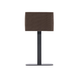 Idre – Lampe à poser – Noir, Moka – 12 x 39 x 20 cm
