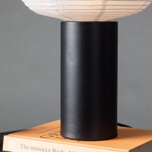 Hovfjället – Lampe à poser – Noir, Blanc – ⌀13 cm