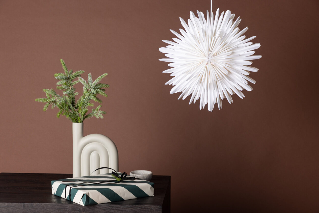 Sälen – Éclairage de Noël – Blanc – ⌀46 cm