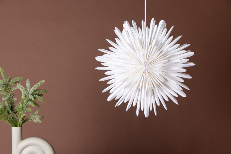 Sälen – Éclairage de Noël – Blanc – ⌀46 cm